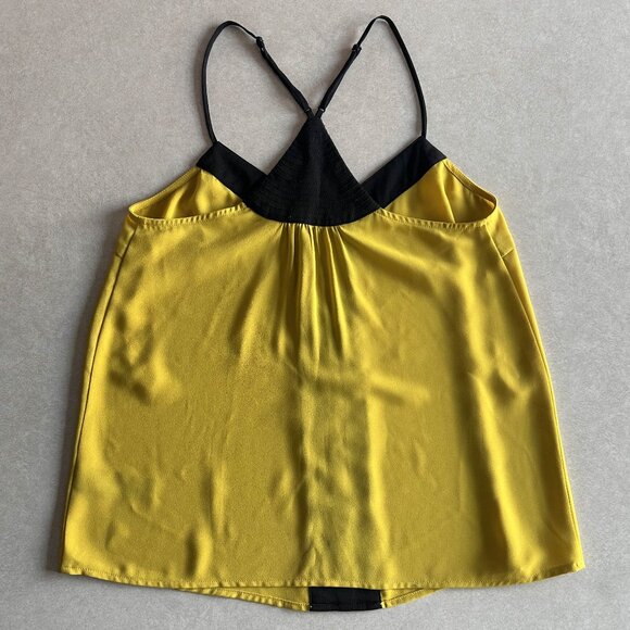 Forever 21 Beaded Contrast Trim Tank in Mustard/Black ASO Alex Russo - Picture 5 of 9